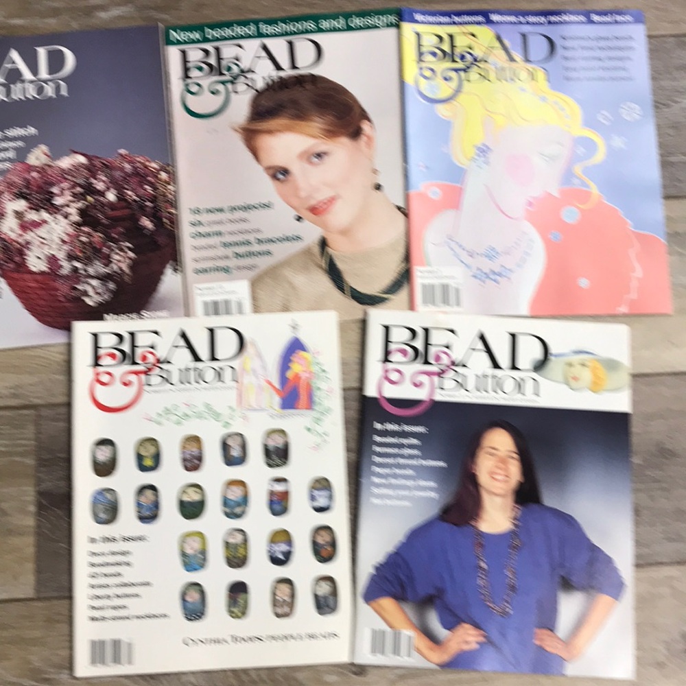 Bead & Button vintage editions magazine bundle